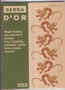 Bücher: Serra D,Or numero 502: Comiat de Granada a Santiago Rusiñol - varios